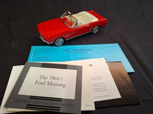 1964 &frac12; Mustang Red - Franklin Mint - B11TQ14
