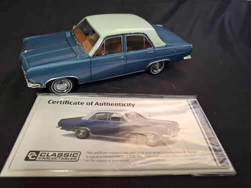 1967 Holden HR Premier Sedan Pyrenees Blue Metallic - 0696/0850 - Classic Car 18626