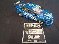 2012 Ford Falcon FG XR8 # 17 Moffat/Davison - DJR Tru Blu Retro Bathurst - 0377/1350 - APEX Replicas AR80311