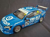 2012 Ford Falcon FG XR8 # 17 Moffat/Davison - DJR Tru Blu Retro Bathurst - 0377/1350 - APEX Replicas AR80311 - 2