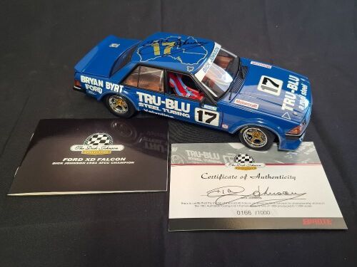 1981 Ford Falcon XD # 17 Dick Johnson - Winner ATCC - 0166/1000 - Biante B180201E - Car & Certificate Signed Dick Johnson