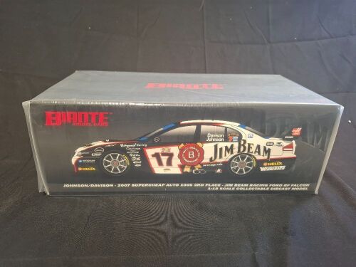 2007 Ford Falcon BF XR8 # 17 Johnson/Davison - DJR Jim Beam - Bathurst - 0481/1100 - Biante B18302A