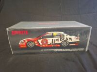 2008 Ford Falcon BF XR8 # 17 Steven Johnson - DJR Jim Beam ATCC - 0040/0700 - Biante B18302B - Car Signed Steven Johnson & Dick Johnson On Roof
