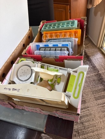 Freezer cubes and slicer