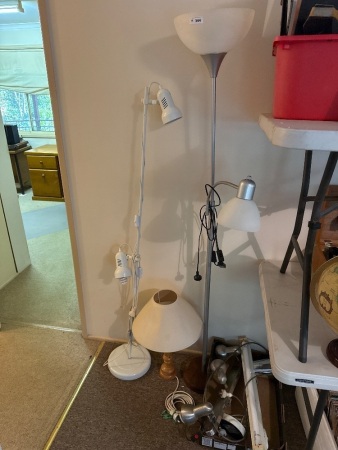 Assorted lamps