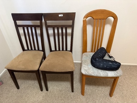 3 chairs