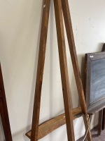 Lot of 3 wooden display easels - 3