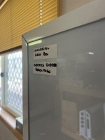 Large white commercial illuminated light box signage frame - 3