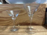Box of Martini glasses 17 - 2