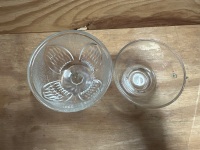Glass serving bowls with stem 25 - 2