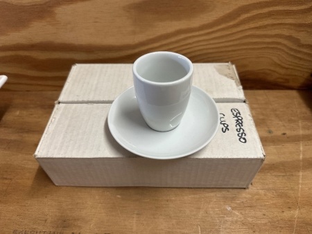 Espresso cups and saucers - 40+
