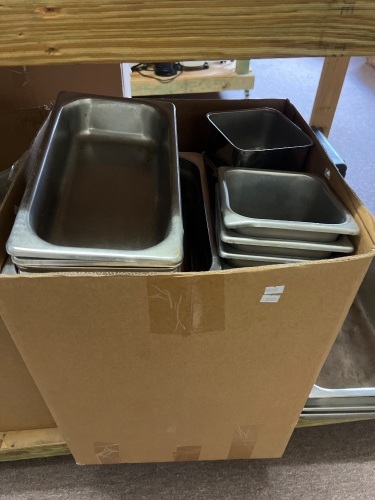 Box lot Commercial Stainless Steel catering and kitchen