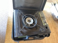 Lot of 2 single burner portable butane gas stoves - 2
