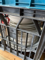 Box Lot of Glass Plates - 2