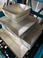 Box Lot of Glass Plates - 3