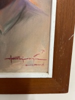 Large Portrait of Man Signed by Bal Macdonald - 3