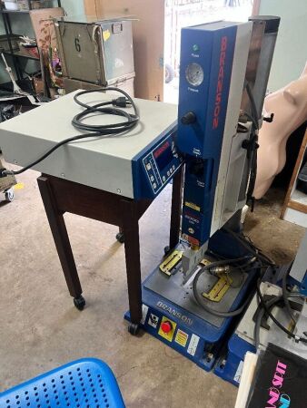 Branson 2000-Series Ultrasonic Plastic Welding System with Actuator Unit