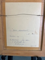 2 x Framed Artworks 'Annh Wheatcroft' and 'Zorina' by E Whiffen 1969 - 7