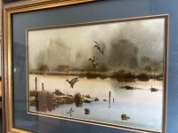 Framed Watercolour 'Walter's Pond' - Unsure of Signiature - 2