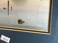 Framed Watercolour 'Walter's Pond' - Unsure of Signiature - 3