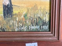 Lanscape Oil on Board by Dennis Horner - 2