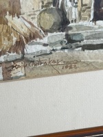 Watercolour 'Thai Watercolour' Painting by Raju Chitrakak - 2