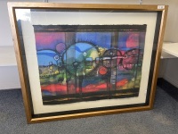 Against the Wind' Watercolour on Paper by Rex Backhaus-Smith