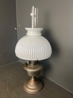Aladdin Model 12 Made in Australia Sydney milk glass shade - 2