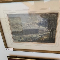 4 Antique Framed Lithographs of British Scenes - 2