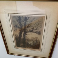 4 Antique Framed Lithographs of British Scenes - 3