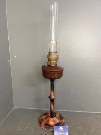 Aladdin Nu Type Model B Chicago pedestal oil lamp