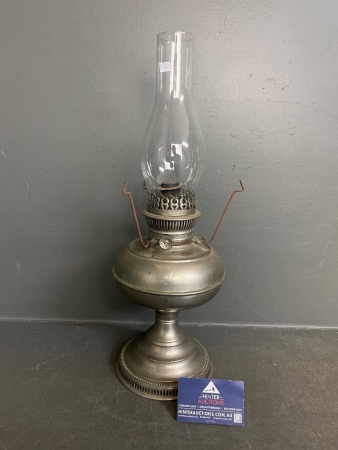 Rayo Nickel centre draft oil lamp