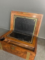 3 antique writing slopes - 3