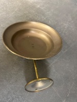 Holland DRP brass bulkhead oil lamp wall fittings - 3