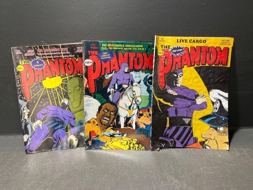Frew The Phantom comics nos 1101 1244 1247