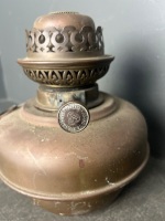 Veritas British Made brass oil lamp font - 2
