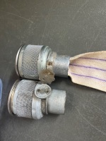 Box lot lamp burners wicks oil can and fittings - 4