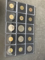11 Mixed Coloured Coins