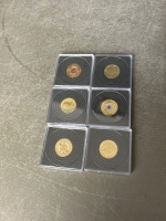 11 Mixed Coloured Coins - 2