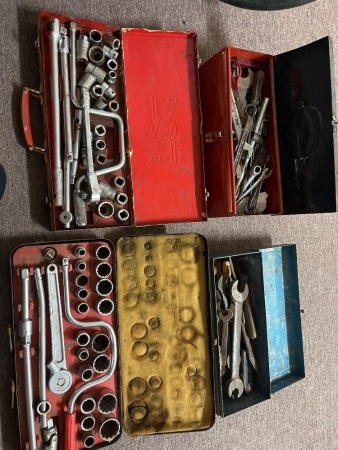 Assorted Lot of Tools Inc. Two Socket Sets