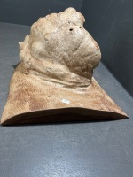 Hardwood slab hollow and burl - 2