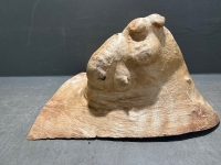 Hardwood slab hollow and burl - 4