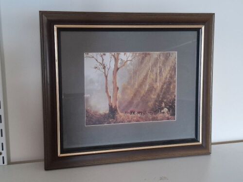 Framed Muster Print