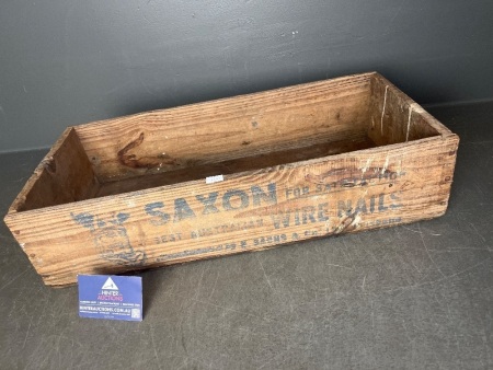 Saxon Brisbane wire nail box E Sachs