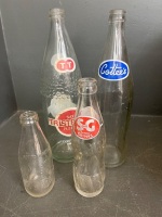 Australian soft drink bottles Faulkners Schweppes Cottee Tristrams Lillymans Pepsi - 3