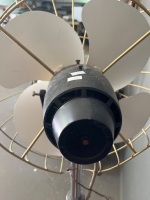 Pedestal fan cast iron base steel blades - 4