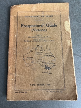 Victoria Prospectors Guide Department of Mines 1936