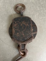 Salters Spring Balance No 20 200 lb worn face - 4