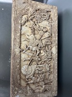 Carved Chinese export chest 1050mm wide - 3