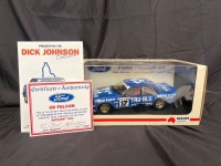 1980 Ford Falcon XD - # 17 Dick Johnson/John French - Blue Tru-Blu Hardie Ferodo 1000 - 5685 / 7200 - BianteB180201A - Certificate Signed Dick Johnson